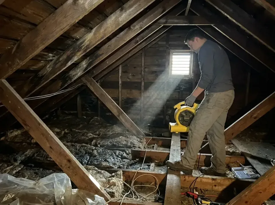attic-water-damage-drying-proc-007 — frequently asked questions, Emergency Water Extraction & 24/7 Flood Response in Dillonv…
